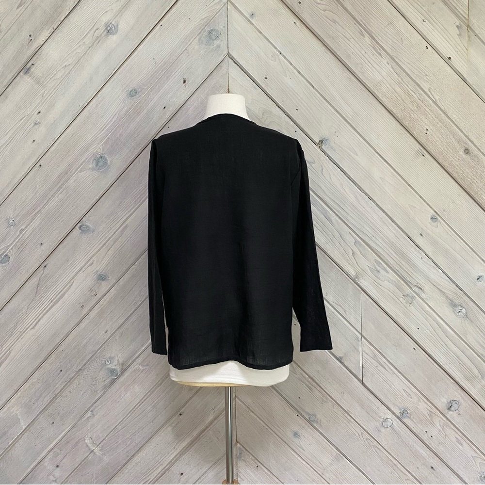 Eileen Fisher Irish Linen Blouse - Picture 7 of 11